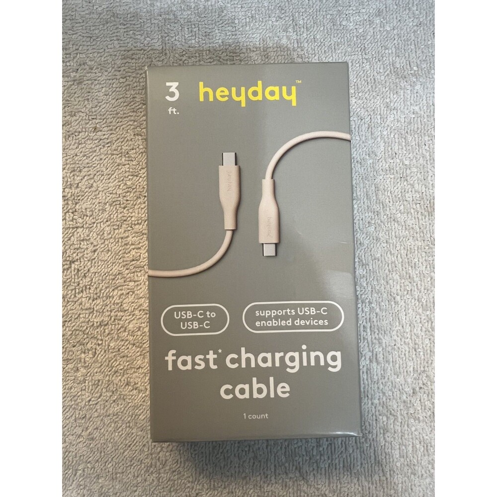 Heyday - Fast Charging Cable - 3ft